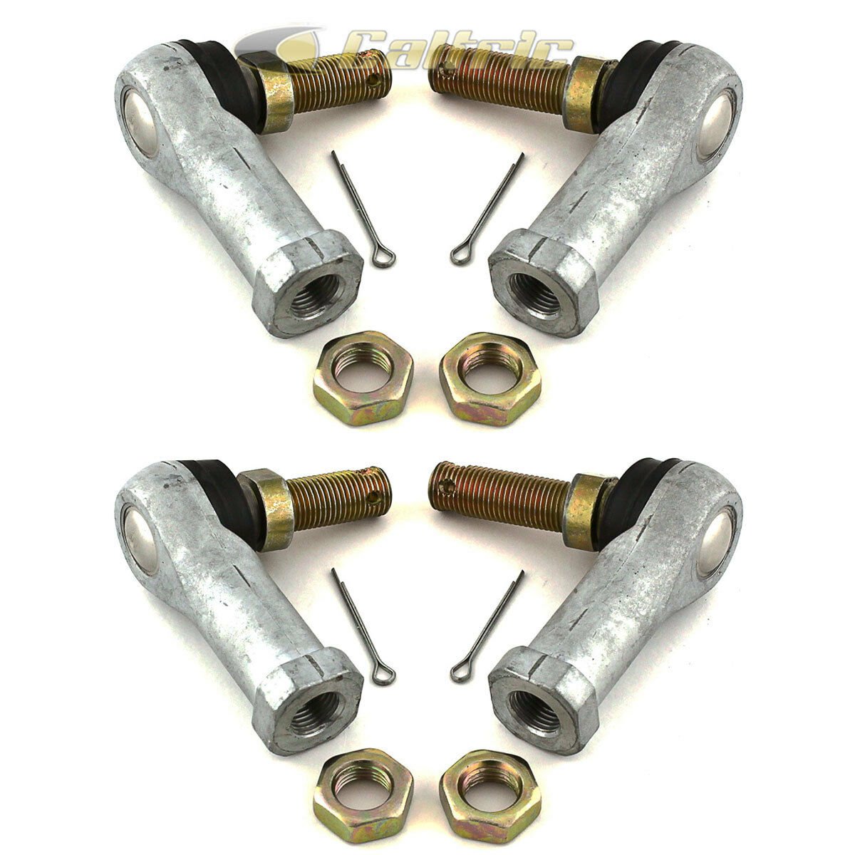 2 Sets of TIE ROD END KIT FITS BOMBARDIER CAN-AM RENEGADE 800R 4x4 STD 2008