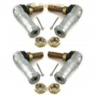 2 Sets of TIE ROD END KIT FITS BOMBARDIER CAN-AM RENEGADE 800R 4x4 STD 2008