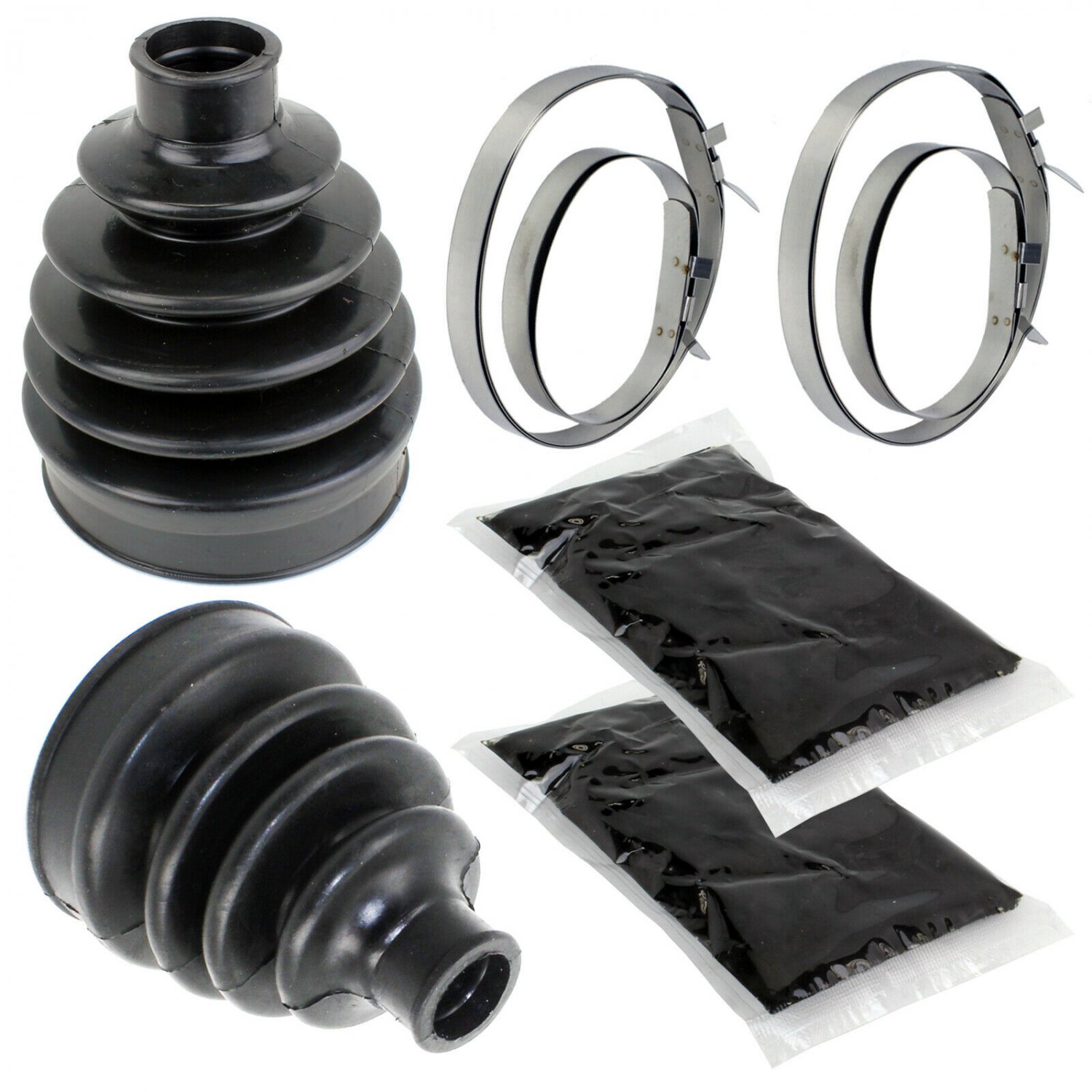FRONT AXLE INNER OUTER CV BOOT KIT Fits CAN-AM OUTLANDER MAX 400 XT 2006-2012