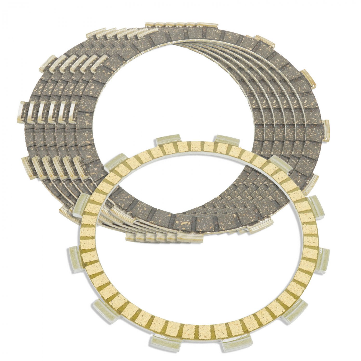 CLUTCH FRICTION PLATES Fits HONDA CB750F Super Sport 1977 1978