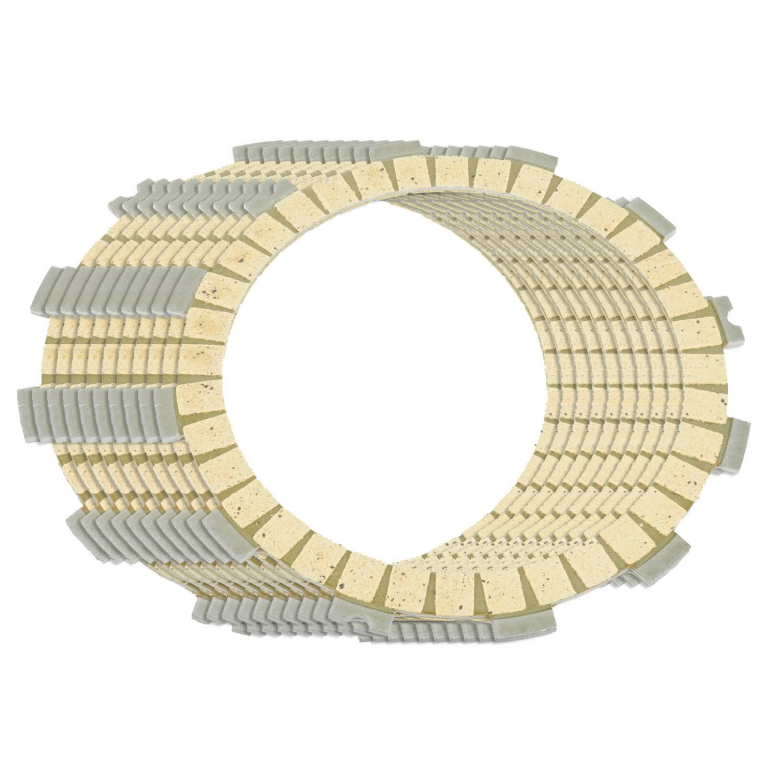 CLUTCH FRICTION PLATES Fits KAWASAKI Ninja ZX-9R ZX900C ZX900E ZX900F 1998-2003
