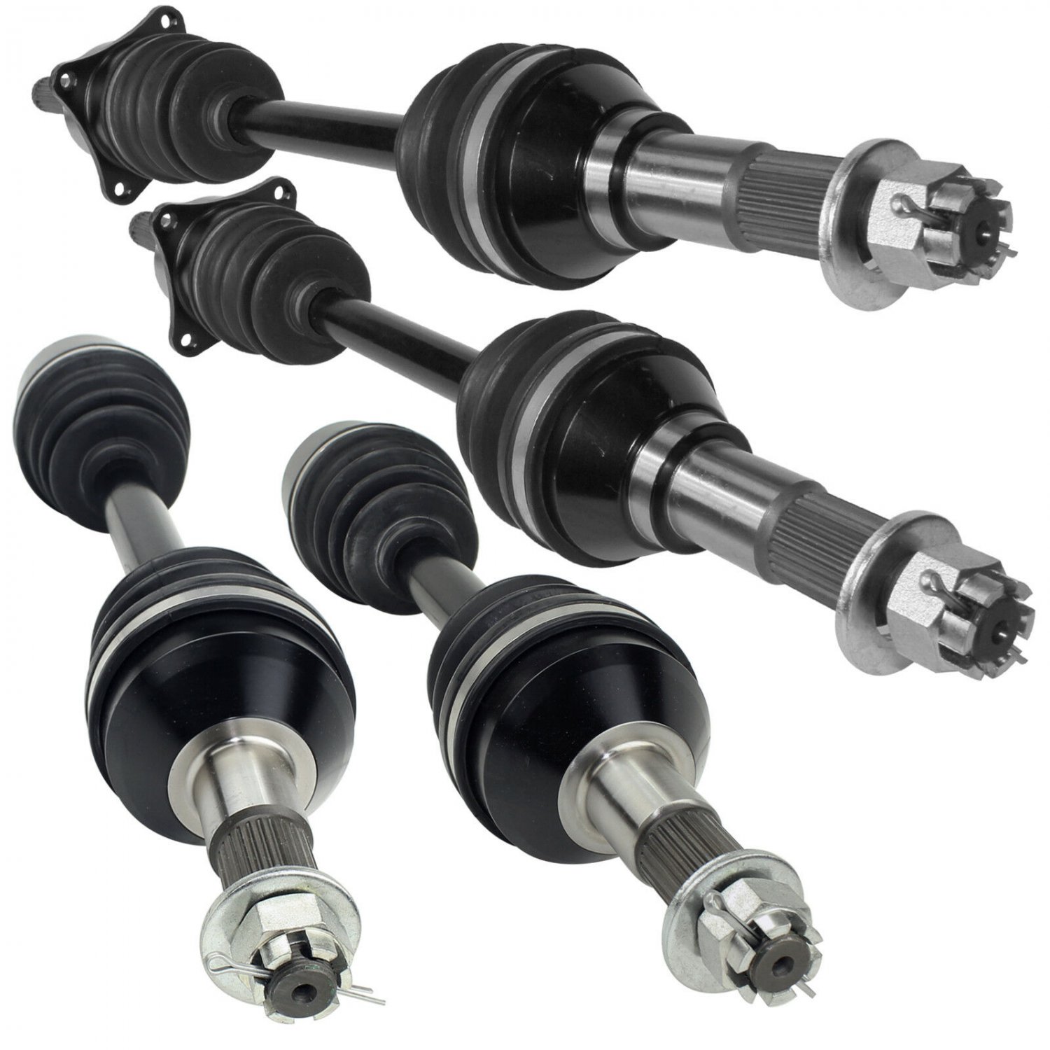 FRONT REAR LEFT RIGHT CV JOINT AXLES Fits CAN-AM OUTLANDER 800R 4X4 EFI 2009-12
