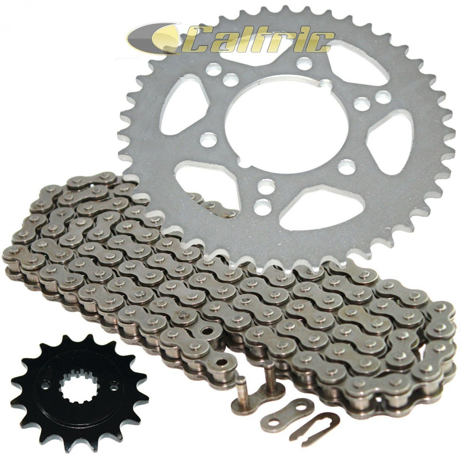 Drive Chain & Sprockets Kit Fits KAWASAKI ZX750N Ninja ZX-7RR 1996 1997