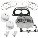 CYLINDER and PISTON RING KIT w/GASKET FITS Polaris SPORTSMAN X2 700 EFI 2008