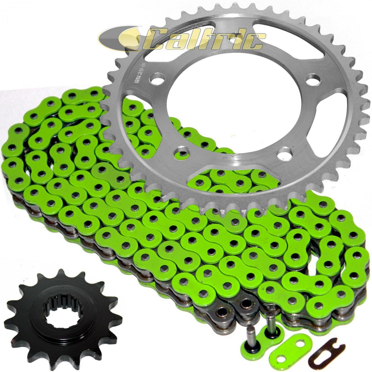 Green O-Ring Drive Chain & Sprockets Kit Fits HONDA CBR600F2 CBR600F3 CBR600SJR