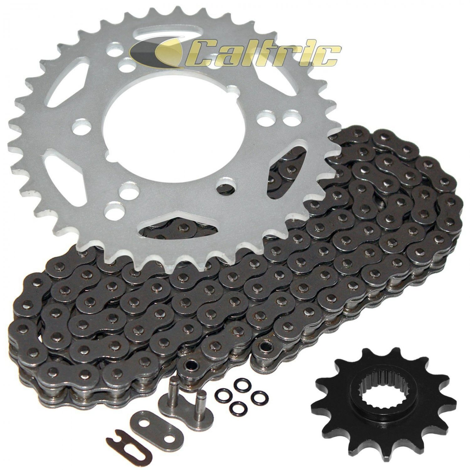 O-Ring Drive Chain & Sprockets Kit Fits POLARIS SCRAMBLER 400 2x4 2000 2001 2002