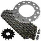 Black Drive Chain and Sprocket Kit Fits YAMAHA YZ250 1987 1988 1989 1992