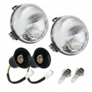 LEFT & RIGHT HEADLIGHT KIT FIT YAMAHA WOLVERINE 350 YFM350FX 4X4 2000 2001