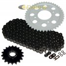Black O-Ring Drive Chain & Sprockets Kit Fits HONDA CB750C Custom 1980 1981 1982