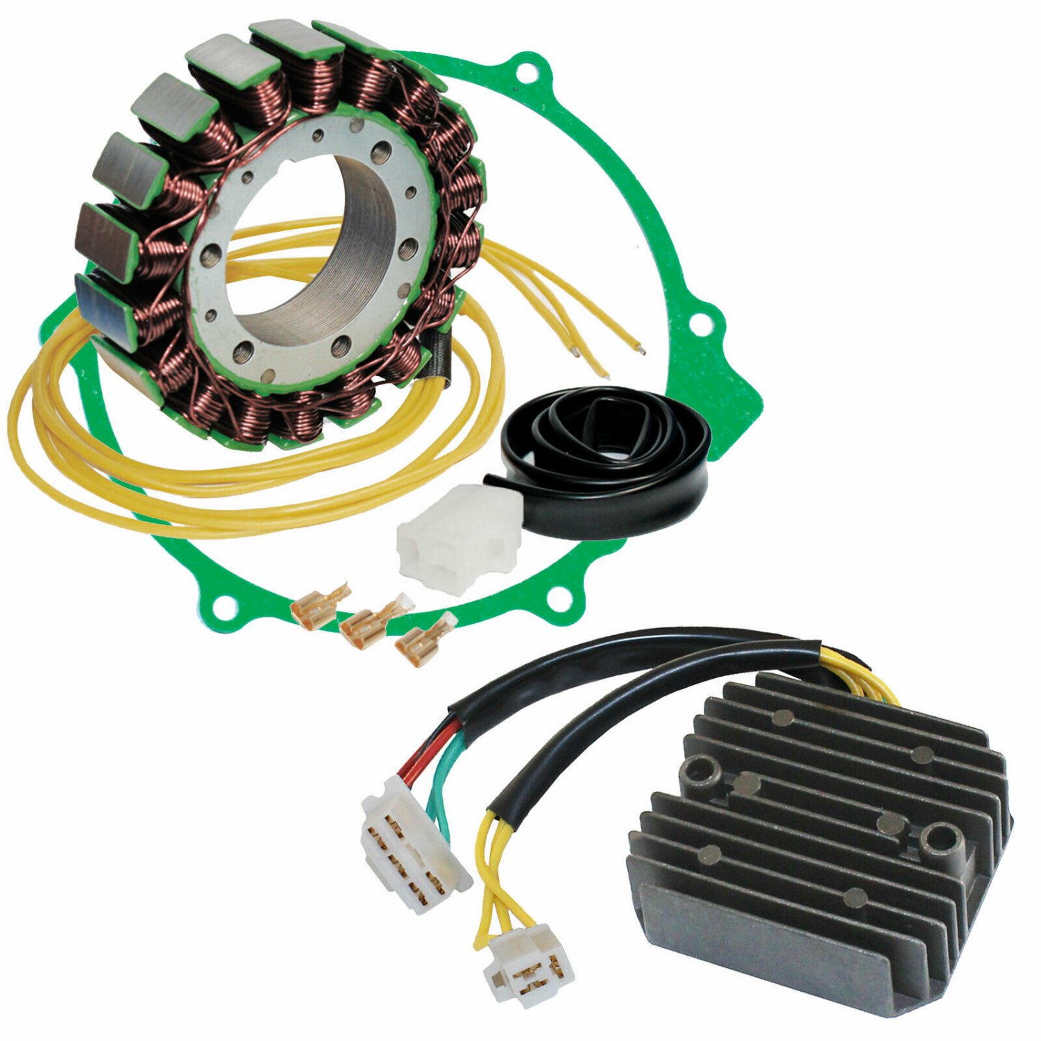 STATOR & REGULATOR RECTIFIER Fits HONDA VF750C V45 Magna 1982 1983 1984 w/GASKET