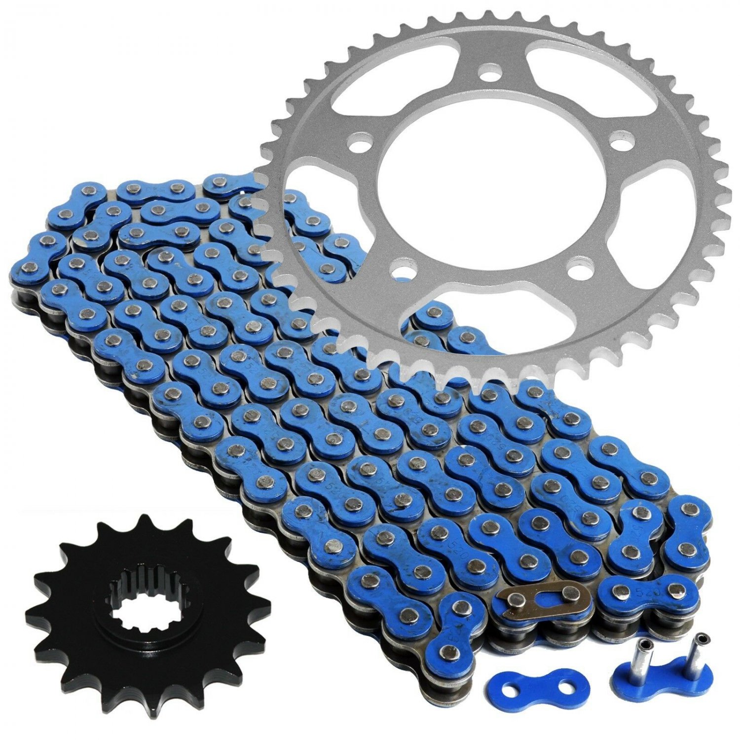 Blue Drive Chain and Sprocket Kit Fits HONDA CBR600F4 1999 2000 525-Chain