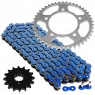 Blue Drive Chain and Sprocket Kit Fits HONDA CBR600F4 1999 2000 525-Chain