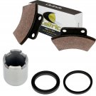REAR BRAKE CALIPER PISTON and PADS FOR Polaris SPORT 400L 400 L 1994-1998