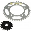Front & Rear Sprockets Kit Fits HONDA VT750DC Shadow Spirit 750 2000 01 02 2003