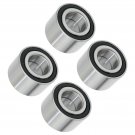 SET OF 4 FRONT REAR WHEEL BALL BEARINGS FIT Can-Am MAVERICK 1000 4X4 2013-2015
