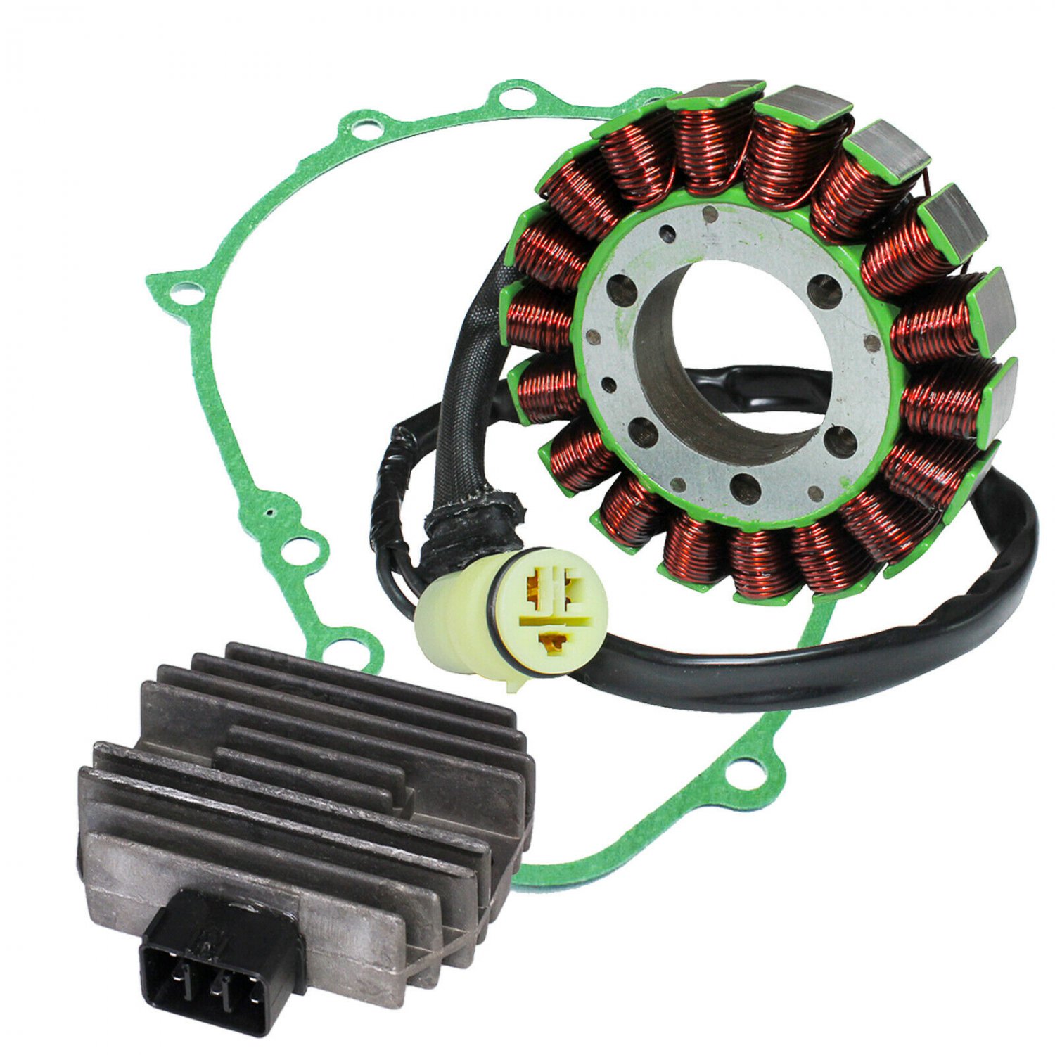 STATOR REGULATOR RECTIFIER w/GASKET FIT KAWASAKI Z1000 ZR1000 ZR 1000 2003-2013