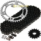 Black O-Ring Drive Chain & Sprockets Kit Fits HONDA CBR600RR CBR600RA ABS 07-16