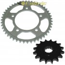Front & Rear Sprockets Fits KAWASAKI KZ400 LTD 400 1974-1979