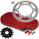 Red O-Ring Drive Chain & Sprockets Kit Fits YAMAHA YZ250F 2005-2009 2011