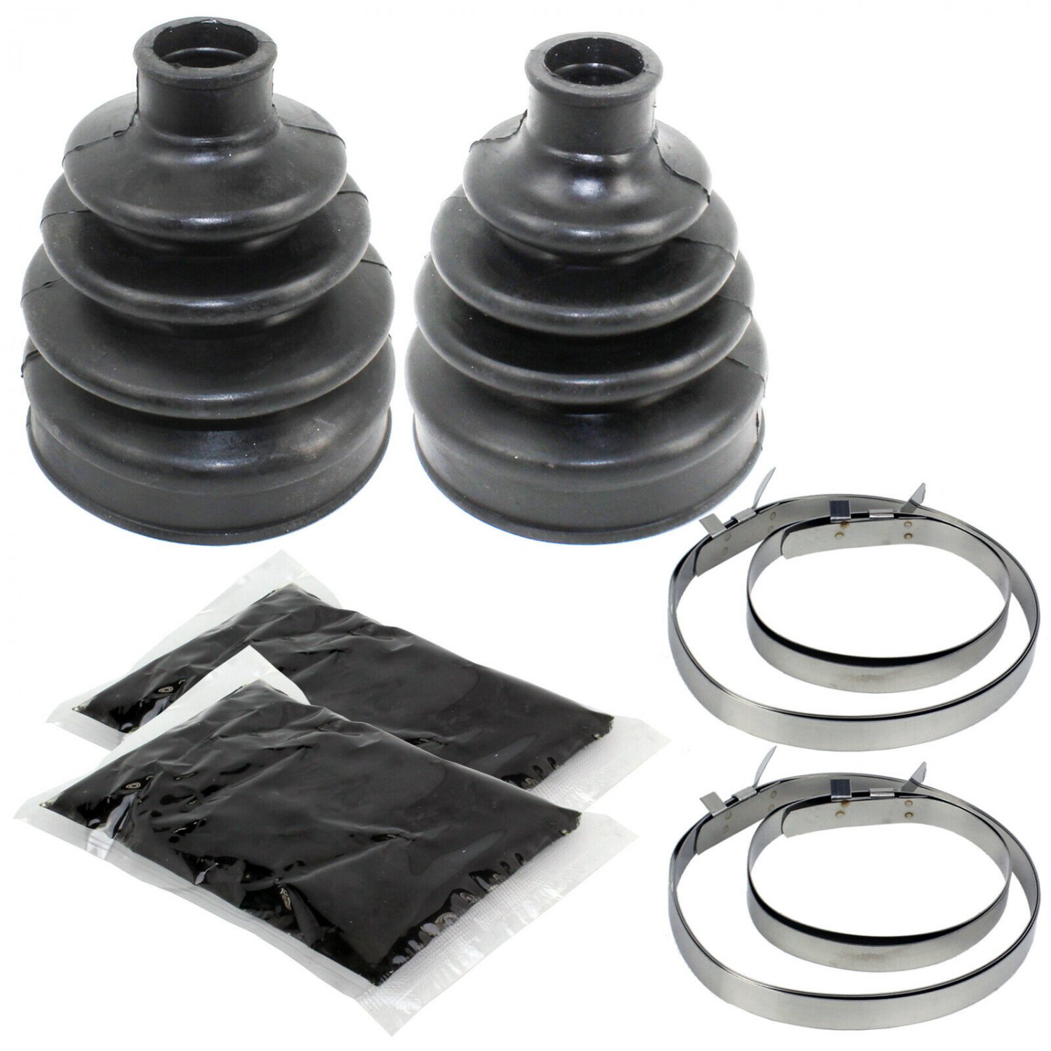 FRONT AXLE OUTER and INNER CV BOOT KIT Fits CAN-AM COMMANDER 1000 4X4 2011 2012