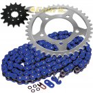 Blue O-Ring Drive Chain & Sprockets Kit Fits SUZUKI GS500E 1989-2000