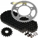 Black O-Ring Drive Chain & Sprockets Kit Fits YAMAHA R6 YZF-R6 1999 2000 01 2002