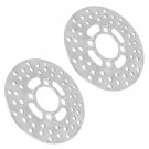 2 FRONT WHEEL BRAKE DISC ROTOR FITS Yamaha RAPTOR 660 R YFM660R YFM660 R 01-2004
