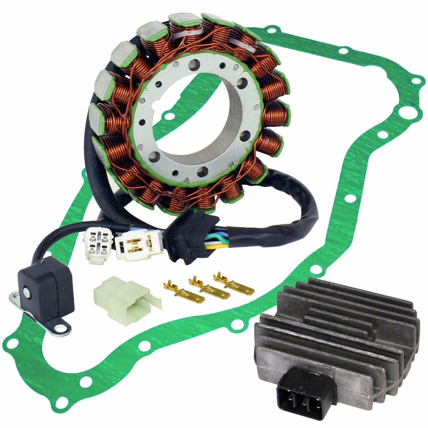 STATOR REGULATOR RECTIFIER w/GASKET FIT ARCTIC CAT PROWLER 650 / XT 650 2006-09