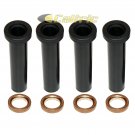FRONT A-ARM LONG BUSHINGS Fits POLARIS SCRAMBLER 400 4x4 1995-00 2002 w/Spacers