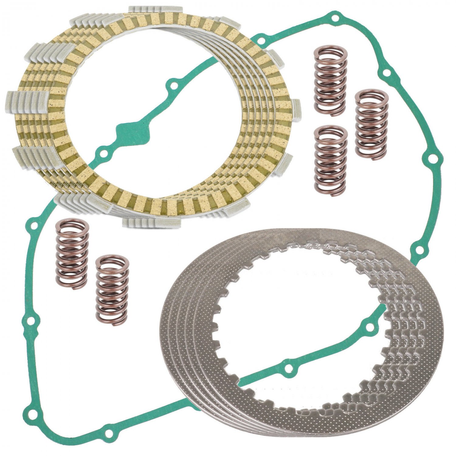 CLUTCH FRICTION PLATES and GASKET KIT Fits HONDA VF700S Sabre 700 1984 1985