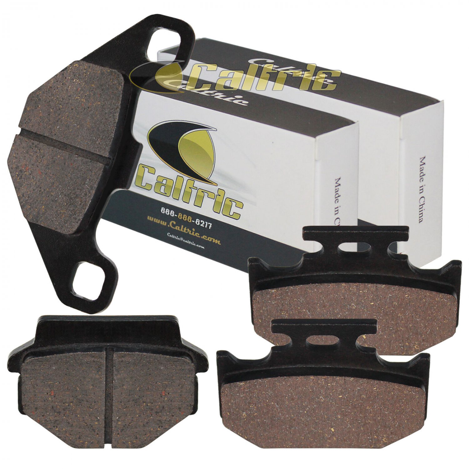 FRONT & REAR BRAKE PADS FITS KAWASAKI KDX200 1988 1989 1990 1991 1992
