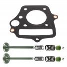 CYLINDER INTAKE EXHAUST VALVE GASKET KIT Fits HONDA TRX90X 2X4 2009 2012-2018