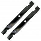 2 LAWN MOWER 42" BLADE FOR Poulan PB175A46 PB175G42 PB185A42 PB 19542LT 195A46LT