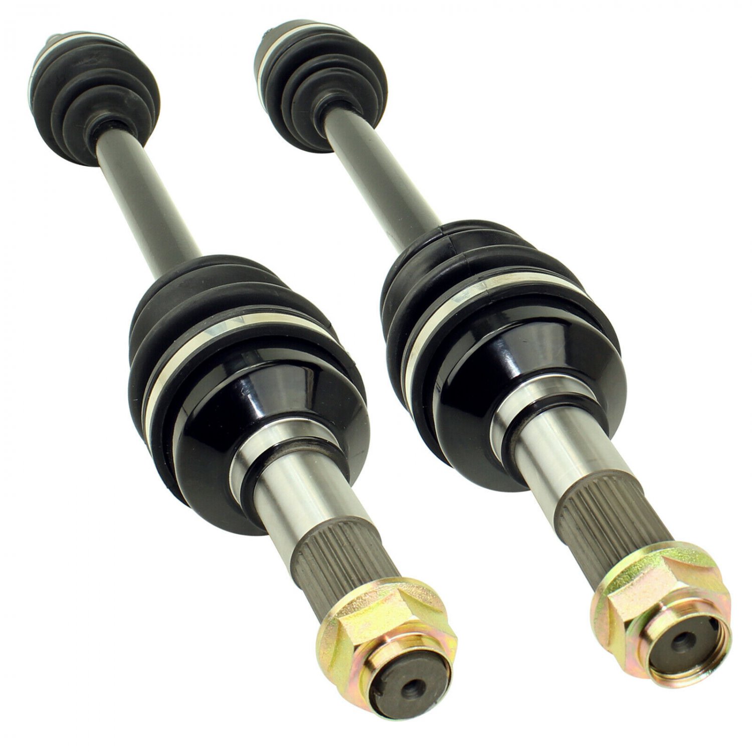 FRONT LEFT and RIGHT CV JOINT AXLE Fits YAMAHA RHINO 660 YXR660F 4WD 2006 2007
