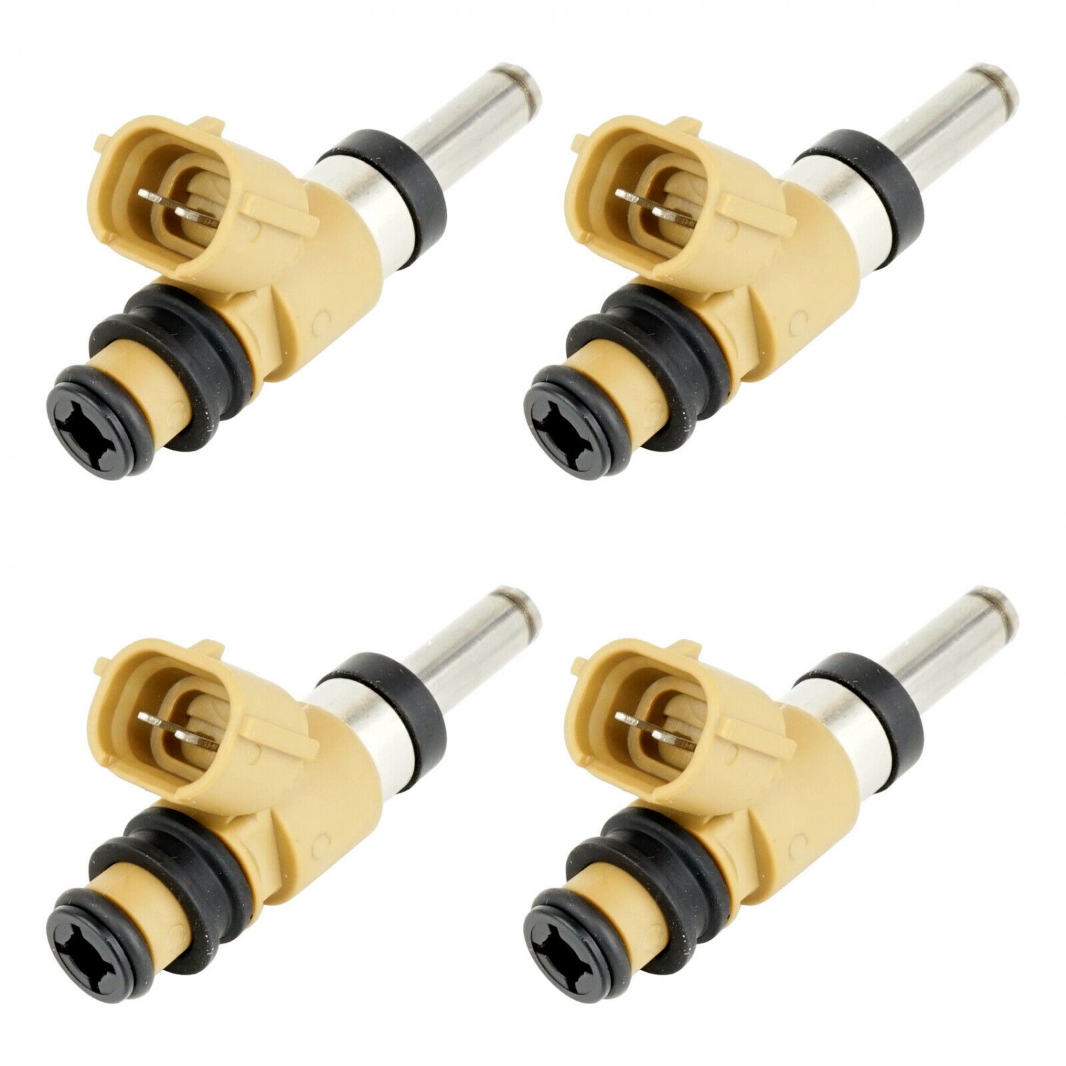 4 THROTTLE BODY FUEL INJECTOR w/O-RING RUBBER FITS Yamaha YZF-R1M YZF-R1S 15-18