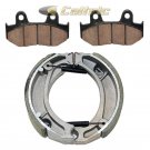 Fits Honda XR600R 1983 1984 1985 1986 1987 FRONT BRAKE PADS & REAR BRAKE SHOES