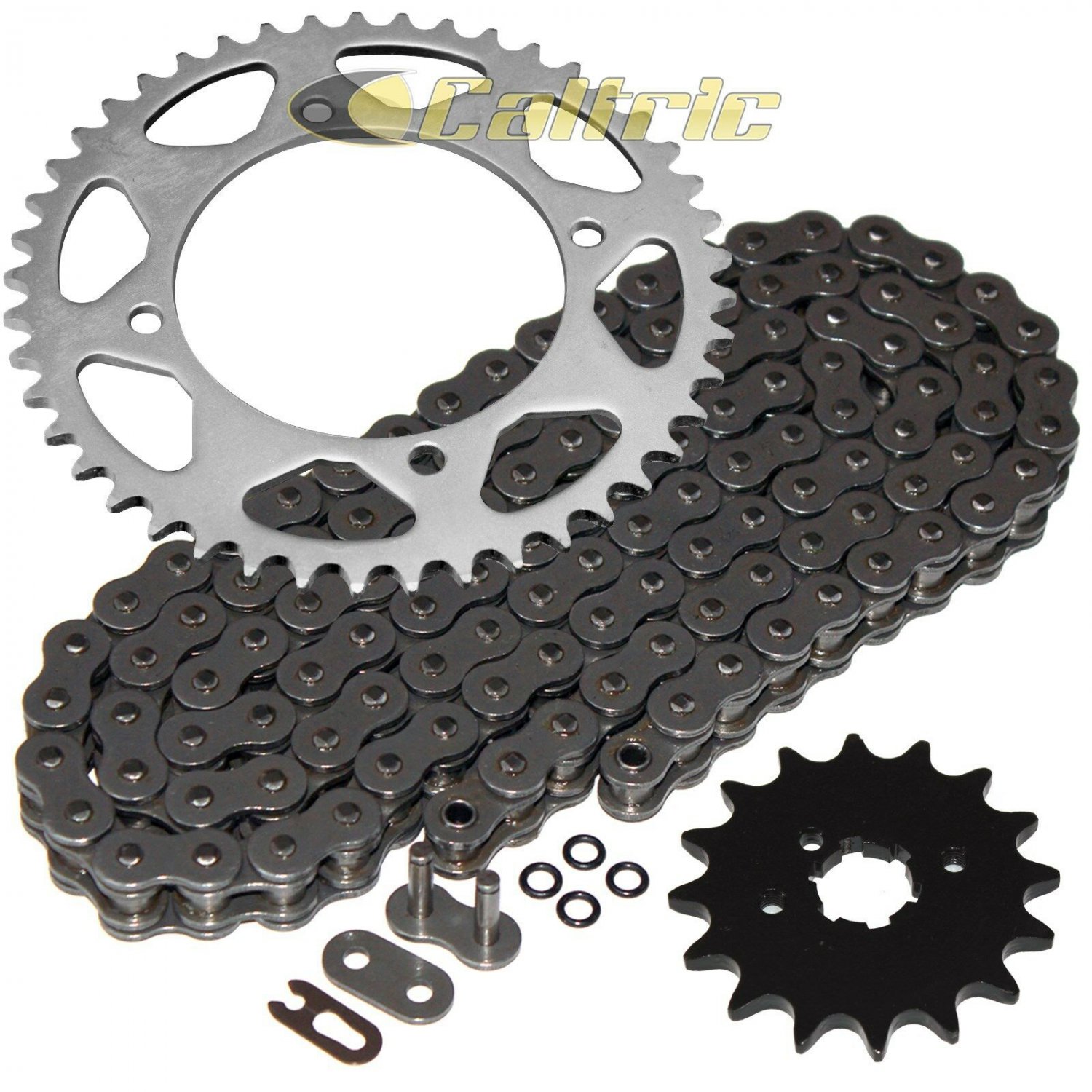 O-Ring Drive Chain & Sprockets Kit Fits YAMAHA XV250 Route 66 1988 1989 1990