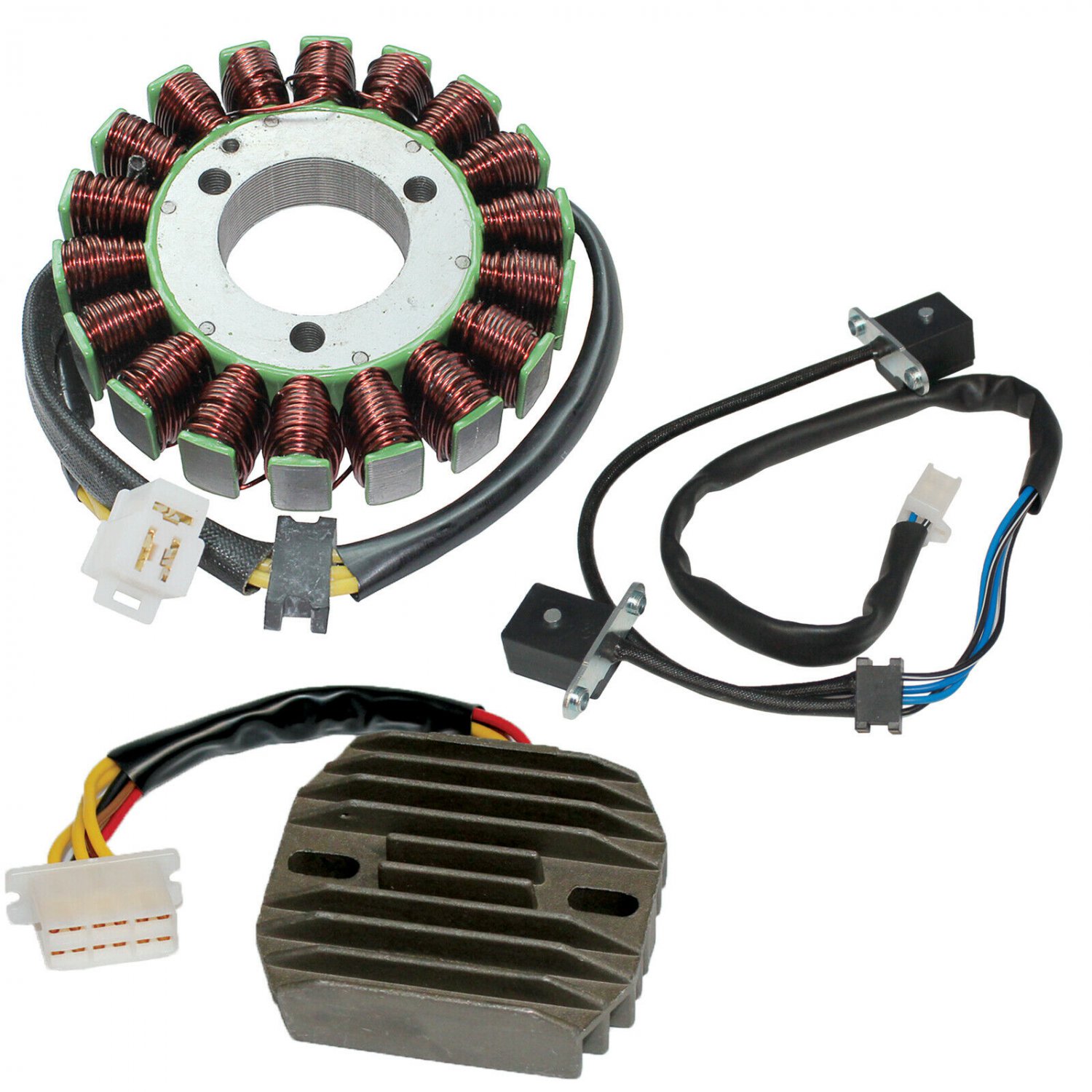 STATOR & REGULATOR RECTIFIER FITS KAWASAKI EN500 VULCAN 500 1990-1996