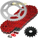 Red O-Ring Drive Chain & Sprockets Kit Fits YAMAHA FZ6 2004 05 06 07 2008 2009