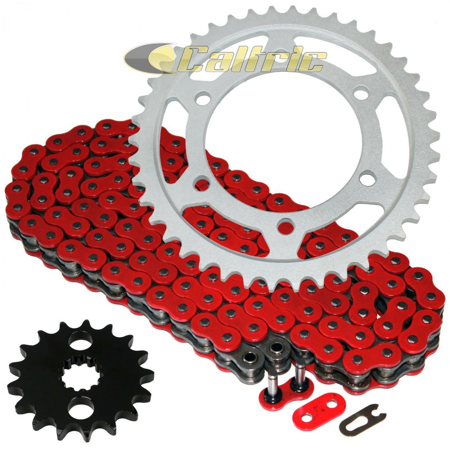 Red O-Ring Drive Chain & Sprockets Kit Fits SUZUKI GSX-R1000 2009-2016