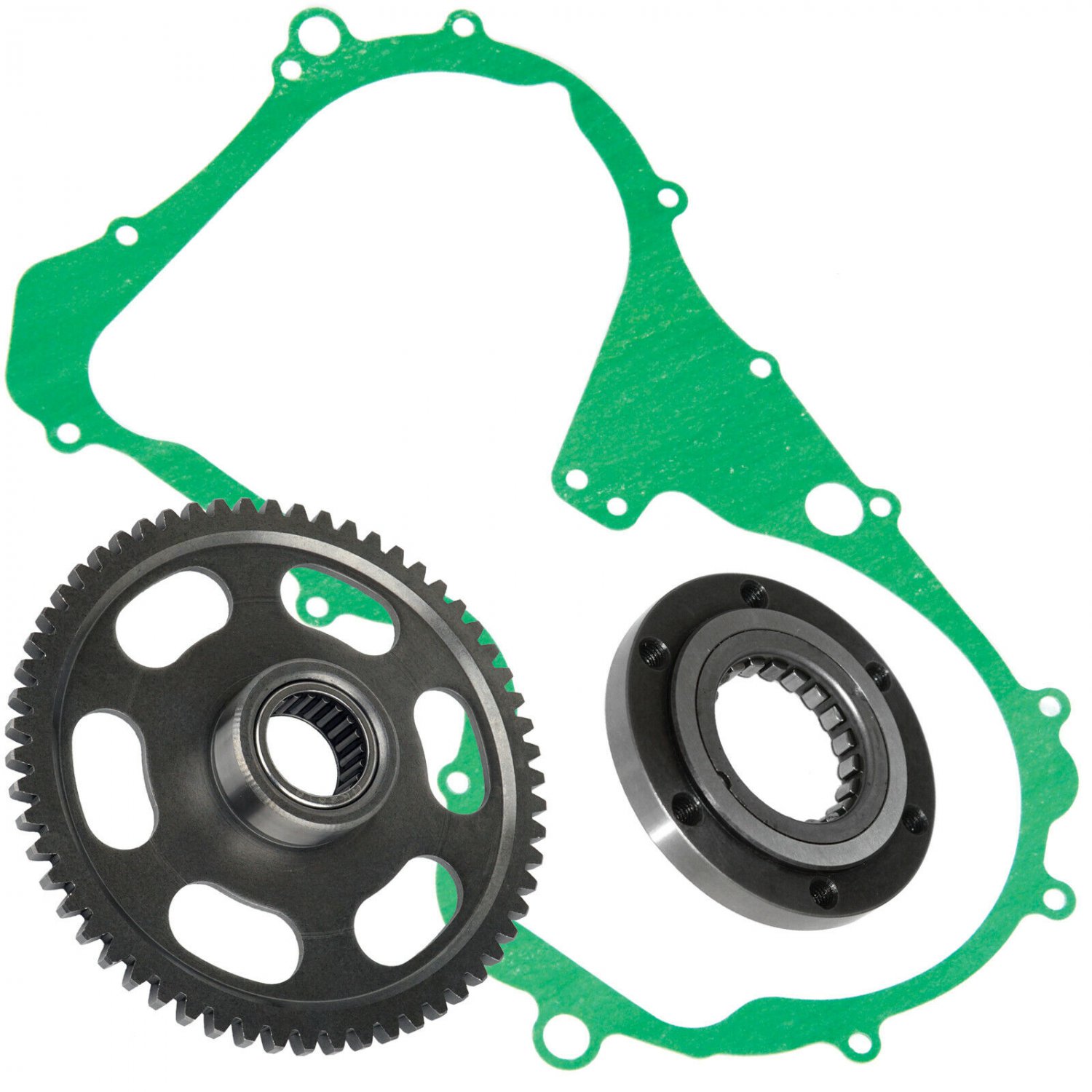 STARTER CLUTCH SPRAG IDLER GEAR w/GASKET FOR Suzuki LT-4WD QUADRUNNER 4WD 87-93