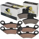 FRONT REAR BRAKE PADS FITS POLARIS SPORTSMAN 335 1999 2000