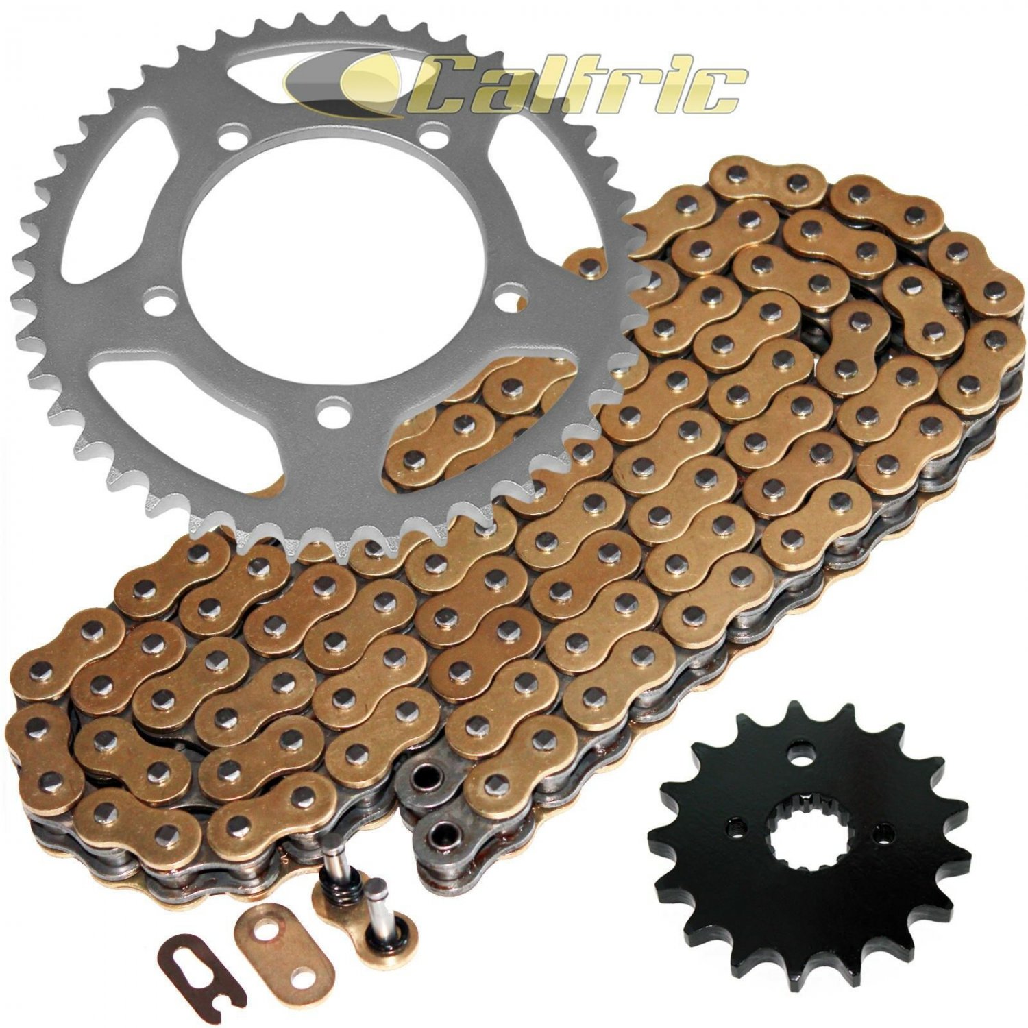 Gold O-Ring Drive Chain & Sprockets Kit Fits SUZUKI GSX-R1000 GSXR1000 2007 2008