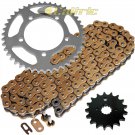 Gold O-Ring Drive Chain & Sprockets Kit Fits SUZUKI GSX-R1000 GSXR1000 2007 2008