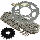 Drive Chain & Sprockets Kit Fits KAWASAKI ZX-6R ZX-6RR Ninja ZX600 ZX636 1998-04