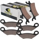 FRONT REAR BRAKE PADS FITS POLARIS MAGNUM 330 4X4 2003 2004 2005 2006
