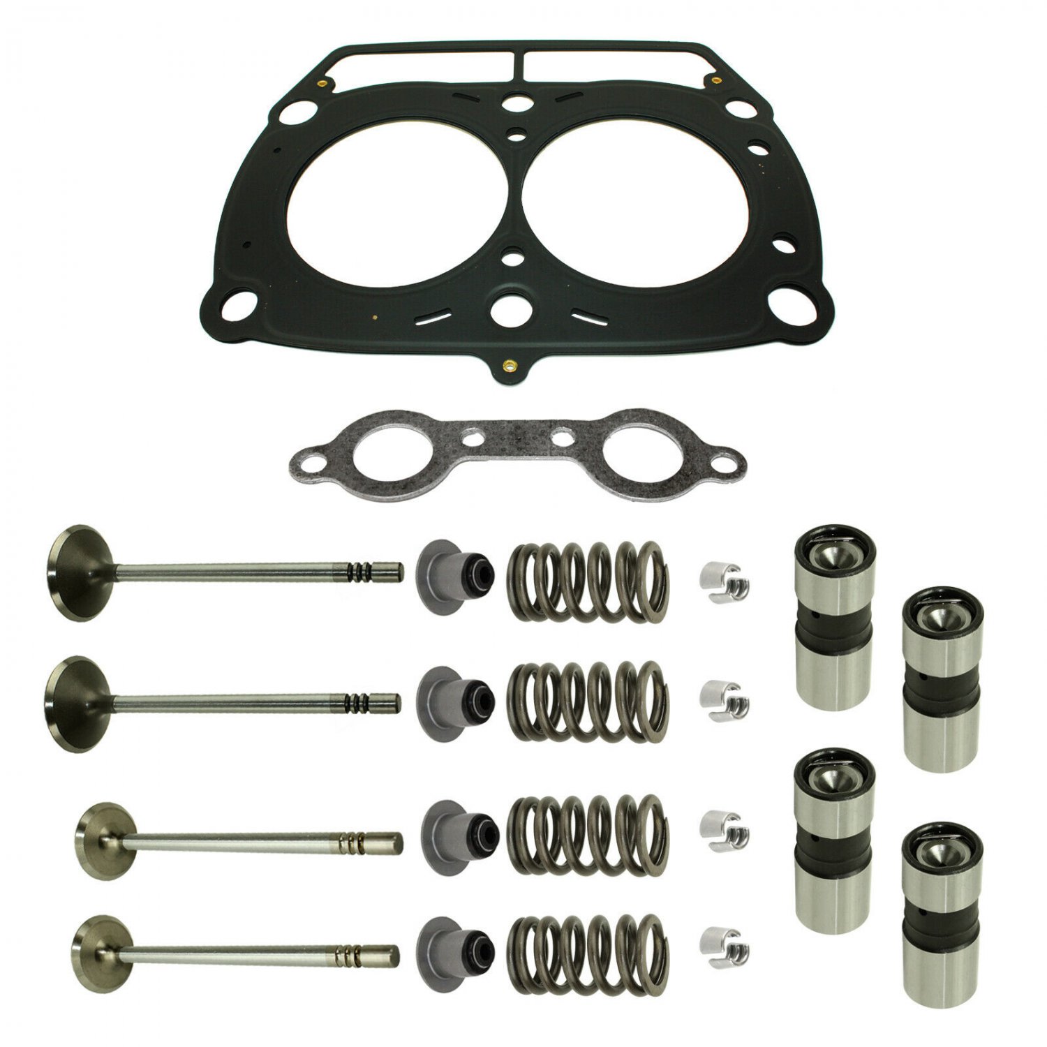 CYLINDER INTAKE EXHAUST VALVE GASKET KIT Fits POLARIS RANGER 800 6X6 EFI 2010