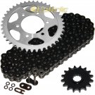 Black O-Ring Drive Chain & Sprockets Kit Fits KAWASAKI ZX-9R Ninja ZX900 2002 03