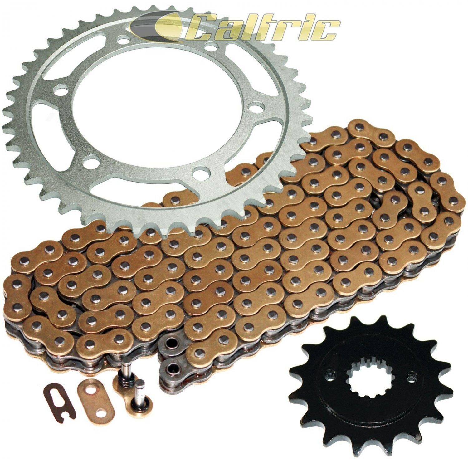 Golden O-Ring Drive Chain & Sprocket Kit Fits KAWASAKI EN500C Vulcan 500 96-05
