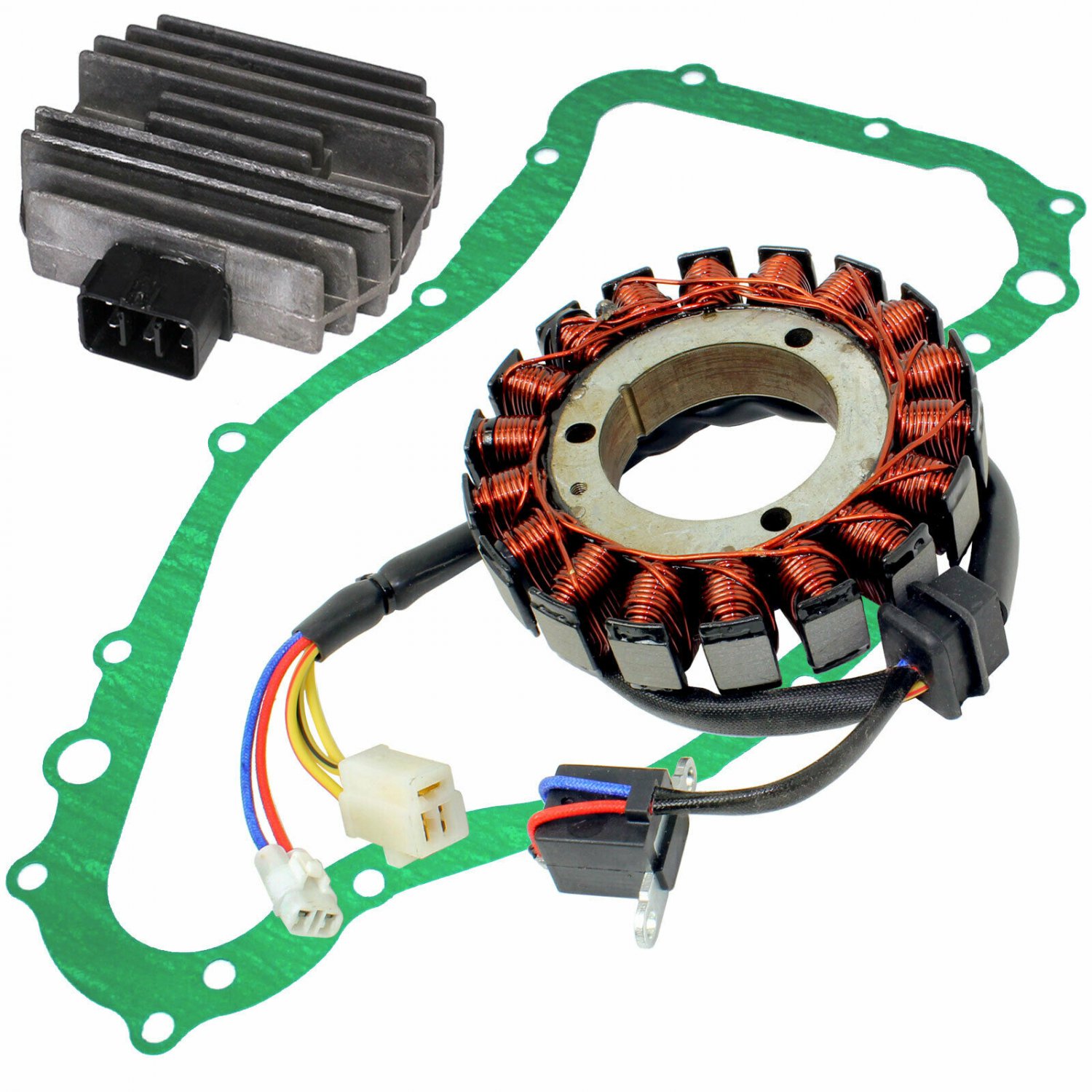 STATOR REGULATOR RECTIFIER w/GASKET FIT ARCTIC CAT PROWLER HDX 700 4X4 2011-2012